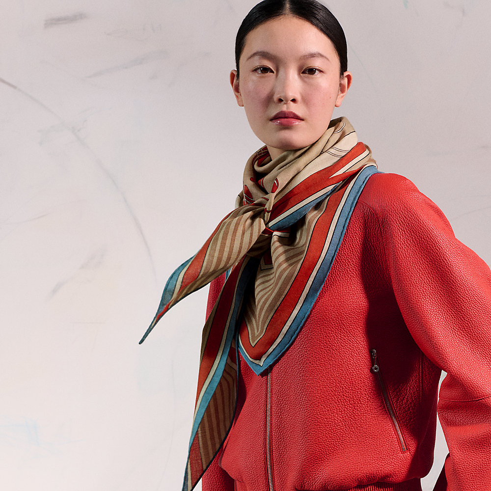 4/28迄【新品】HERMES トライアングル ジェアン＜エクスリブリス＞ HERMES 【新品同様】エルメス トライアングルジェアン エクス